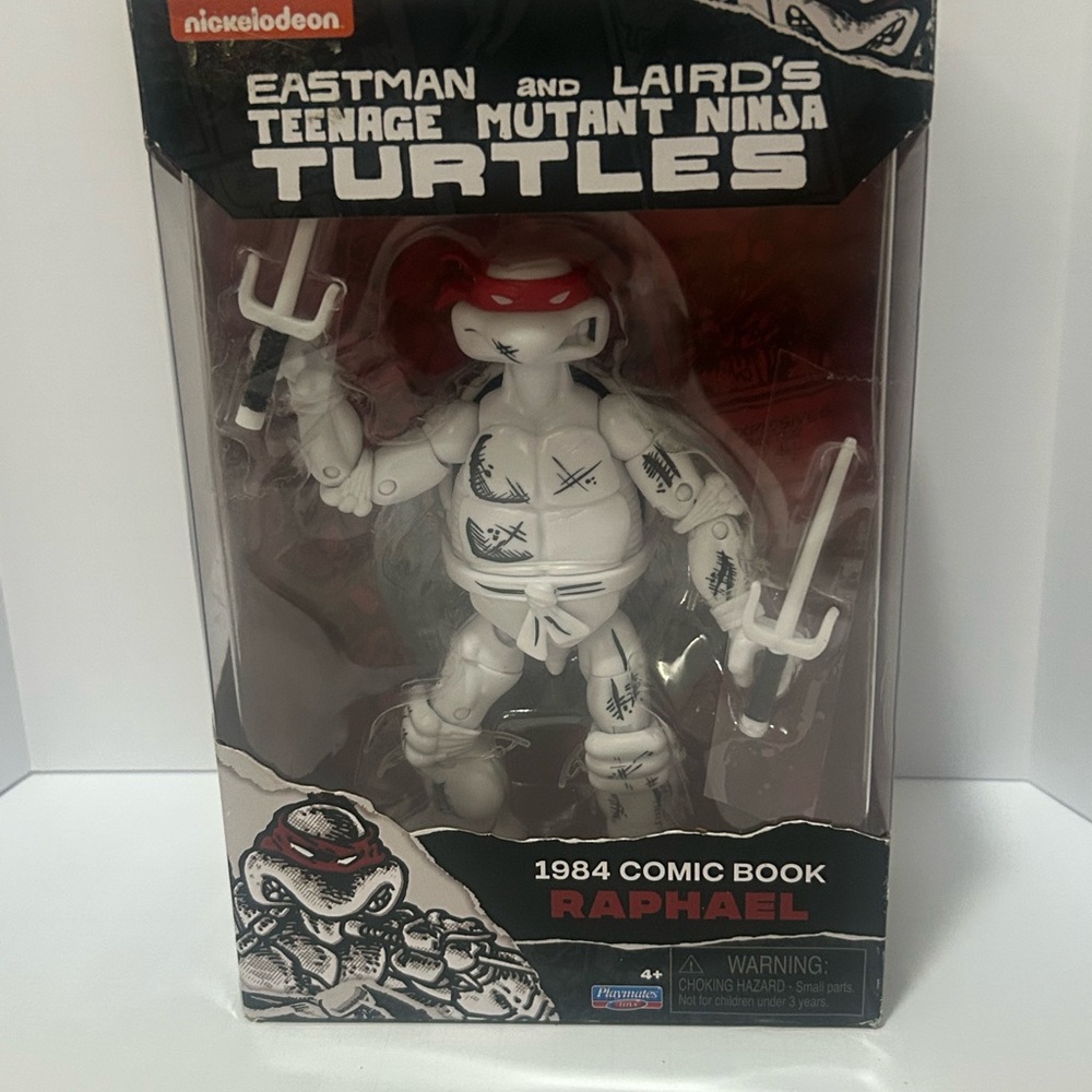TMNT Eastman Laird 1984 Comic book Black & White Raphael 6" Figure 2025